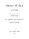 [Gutenberg 53226] • Oscar Wilde, a study